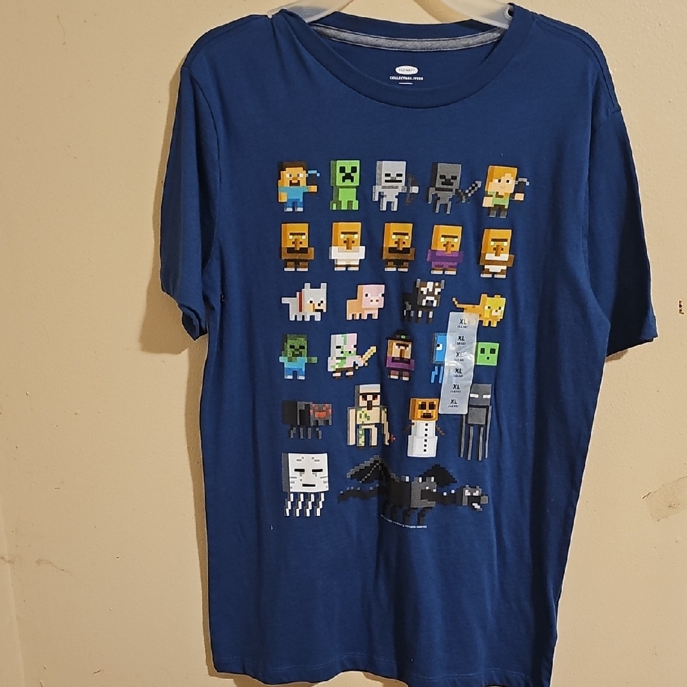 Old Navy Blue Crew Neck T-Shirt